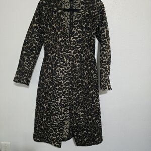 Free Press Leopard Print Coat